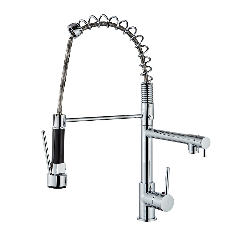 High Quality Spring Pull out Faucet for professional kitchen sink